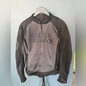 Harley-Davidson Men's Riding Mesh Jacket XL Willie G. Skull Size Small